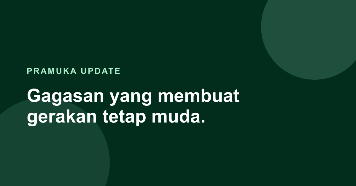 Amanat Pembina Upacara Hari Pramuka 2026: Teks Siap Salin