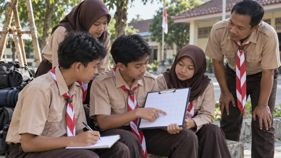 Cara Mengisi Buku Latihan Mingguan Pramuka Penggalang
