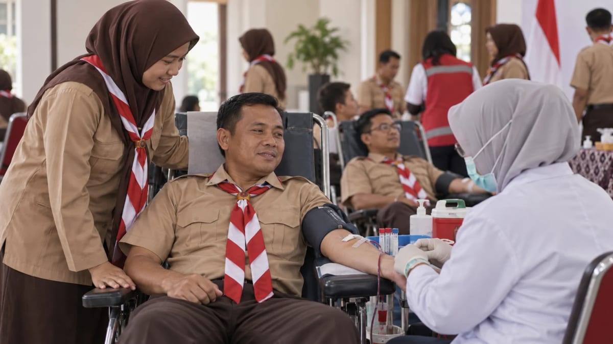 Donor Darah Pramuka: Contoh Pengabdian yang Terukur dan Aman