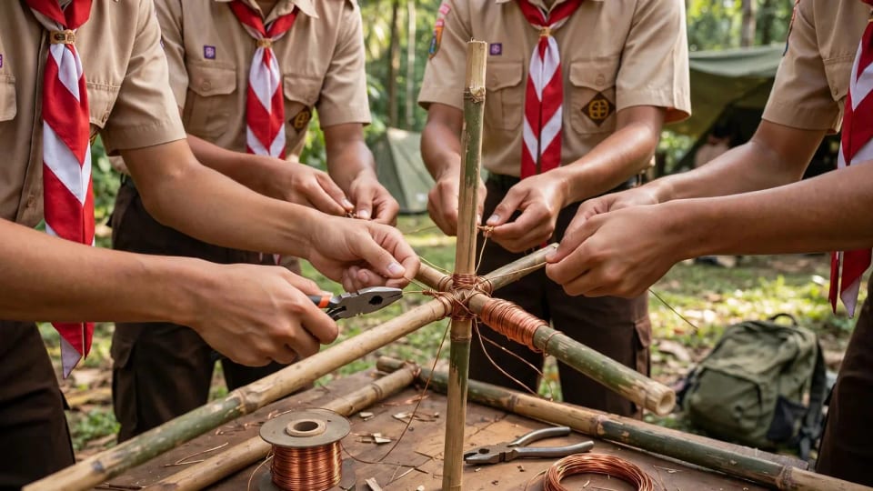 Membuat Antena Dipole Sederhana untuk Stasiun JOTA