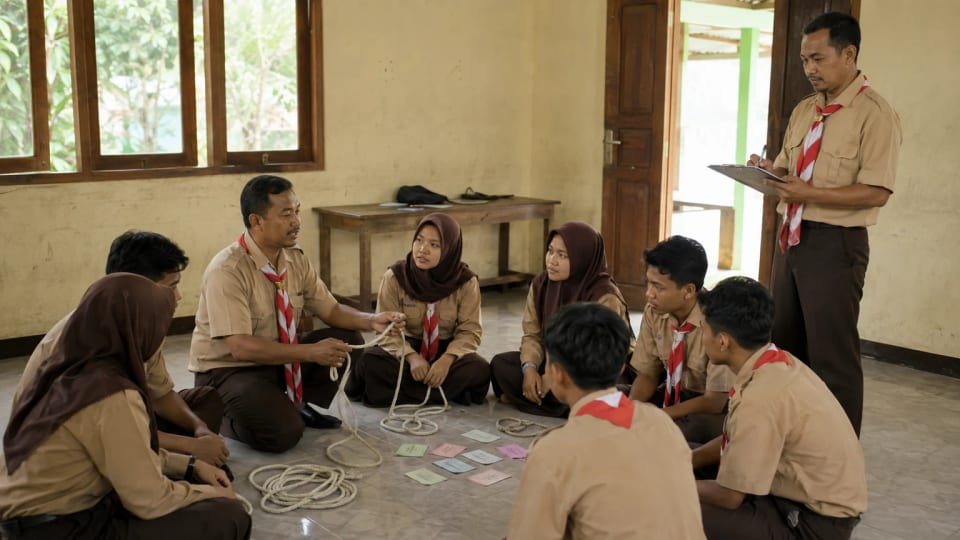 Perbedaan Pembina, Pelatih, Instruktur, dan Pendamping Kegiatan Pramuka