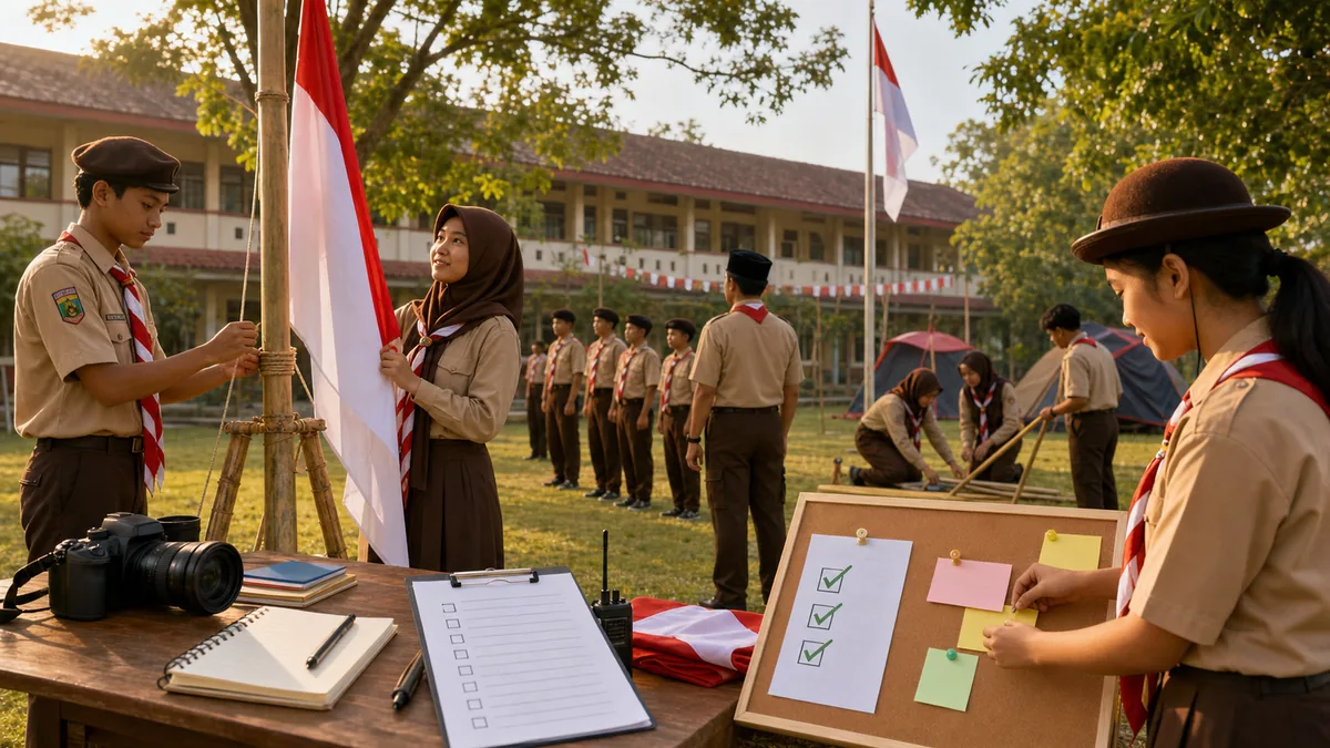 Checklist Persiapan Hari Pramuka untuk Gugus Depan: Dari Upacara sampai Publikasi