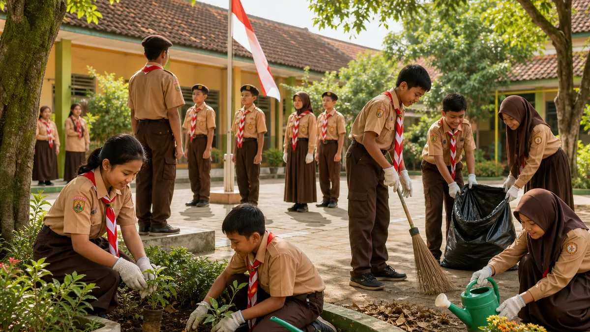 Hari Pramuka ke-65 Tahun 2026: Panduan Praktis Kegiatan di Sekolah dan Gugus Depan