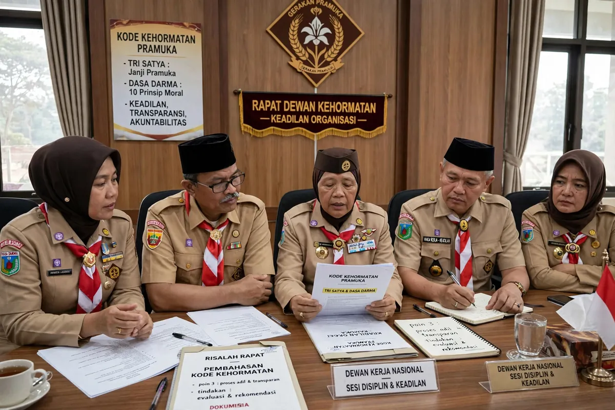 PAW dan Dewan Kehormatan: Tak Mudah Lagi Pecat Pengurus Pramuka