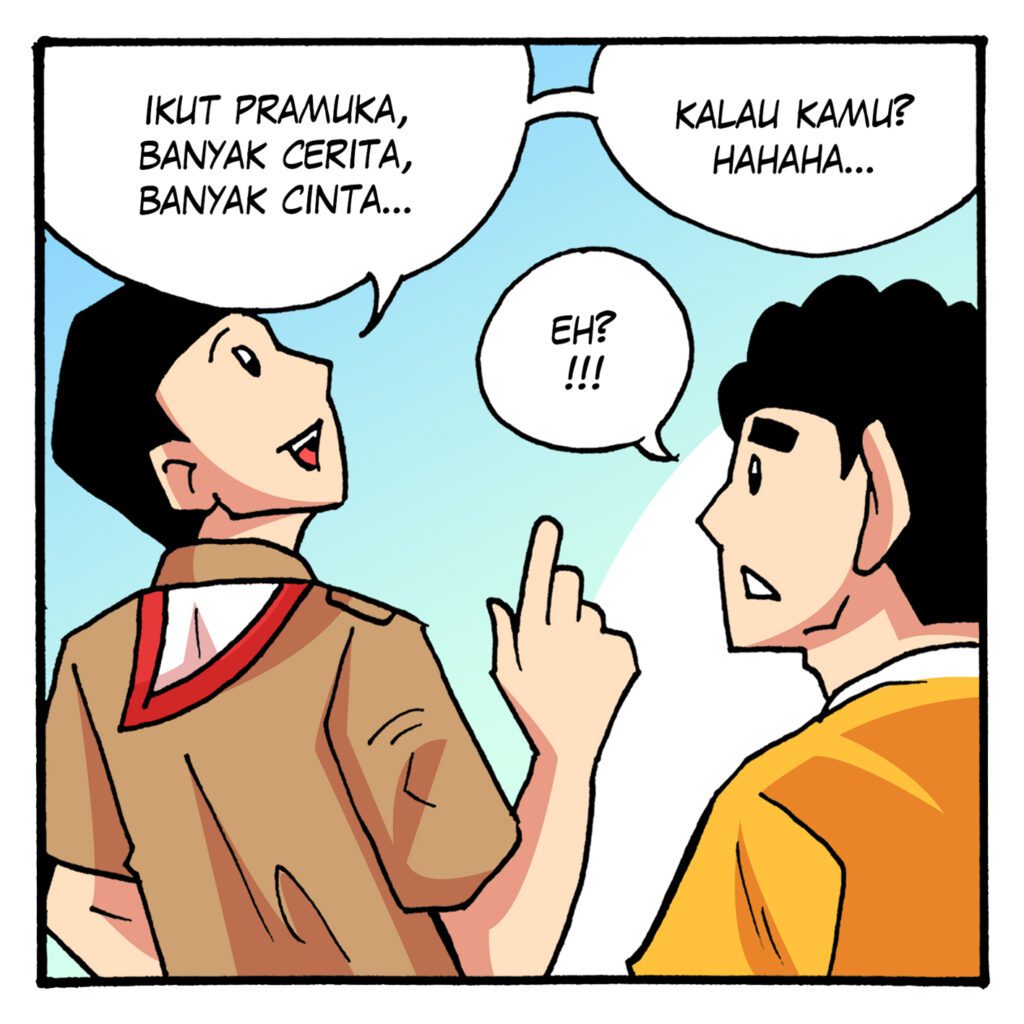 Komik Pramuka - 1. Kenapa Sih Harus Ikut pramuka 4 komik opi 222 maruf ikut pramuka 3 Kenapa sih harus ikut pramuka
