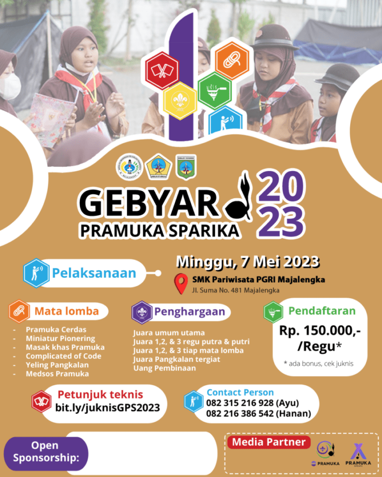 GEBYAR PRAMUKA SPARIKA 2023 1 GEBYAR PRAMUKA SPARIKA 2023