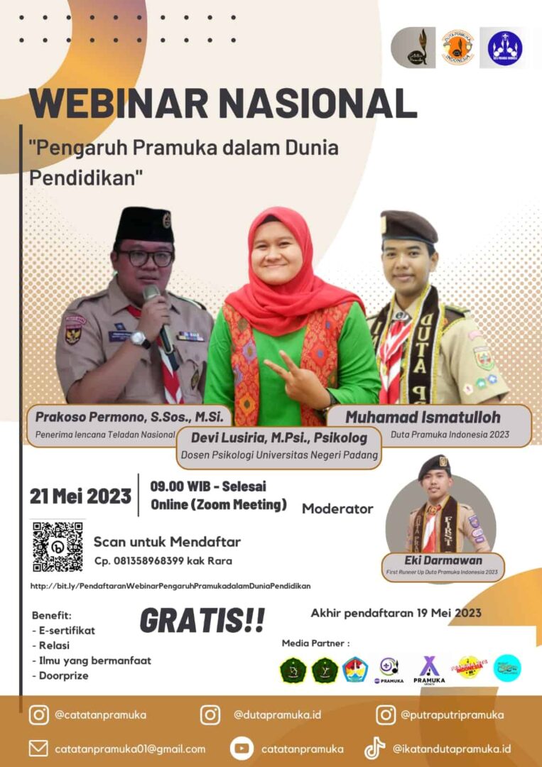 Webinar Nasional Kepramukaan 11 Webinar Nasional Kepramukaan