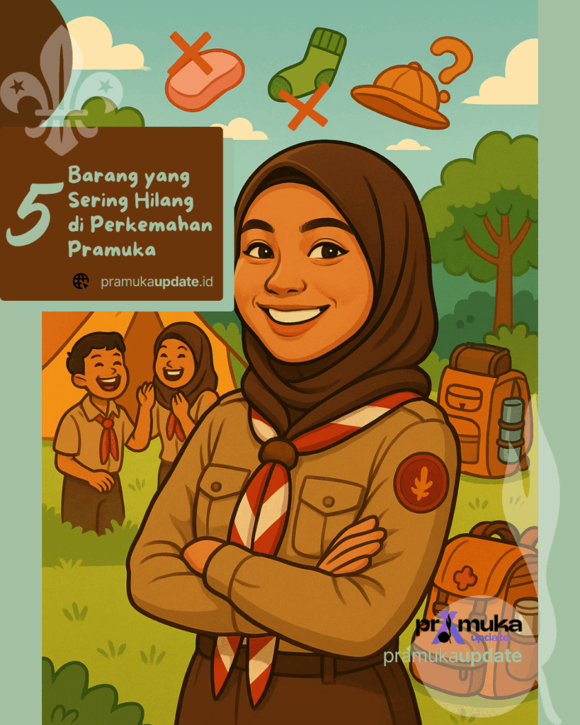 5 Barang yang Sering Hilang di Perkemahan Pramuka: Panduan Lengkap Anti-Hilang dan Tetap Semangat! 3 5 Barang yang Sering Hilang di Perkemahan