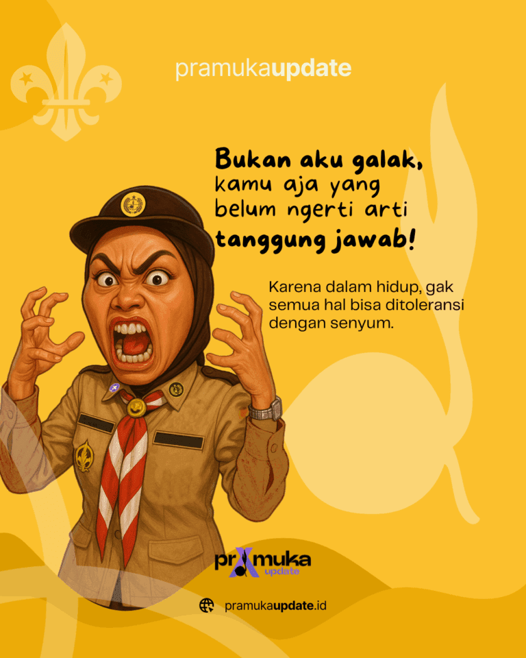 Pramuka dan Gen Z: Bukan Aku Galak, Kamu Aja yang Belum Ngerti Tanggung Jawab 1 Pramuka dan Gen Z