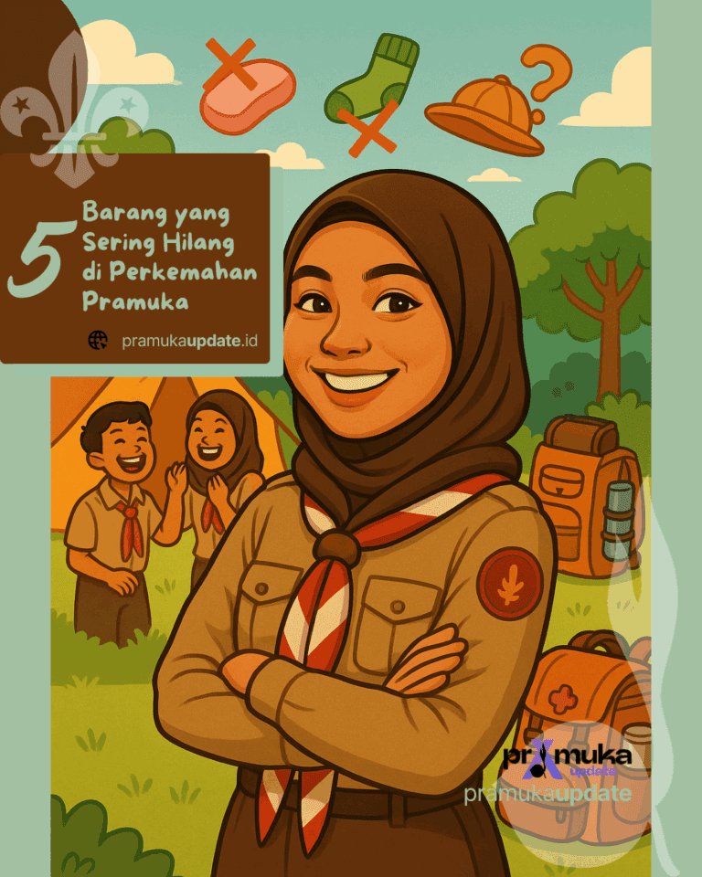 5 Barang yang Sering Hilang di Perkemahan Pramuka: Panduan Lengkap Anti-Hilang dan Tetap Semangat! 1 5 Barang yang Sering Hilang di Perkemahan
