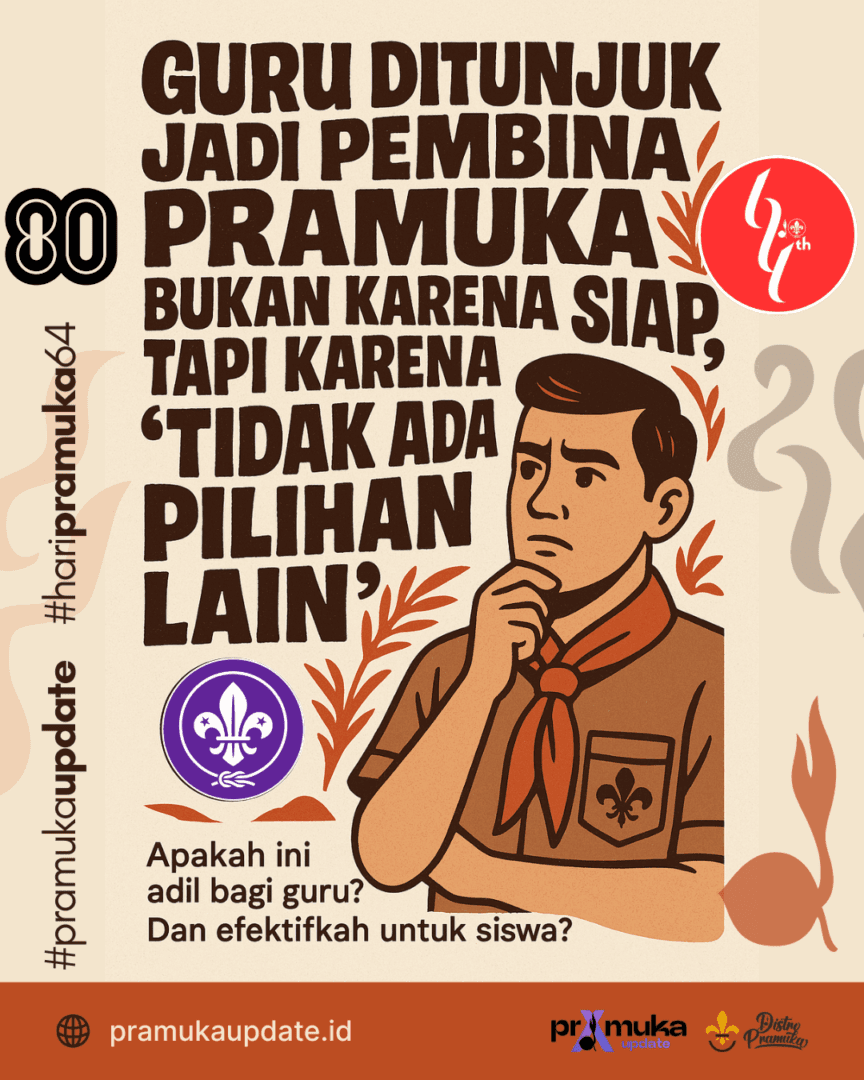 Pramuka Sekadar Seragam: Ketika Guru Dipaksa Jadi Pembina Pramuka Tanpa Bekal