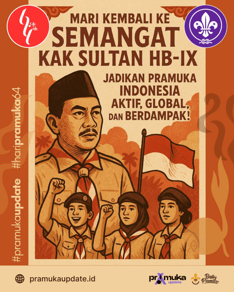 Ketika Pramuka Tak Bisa ke Luar Negeri: Mundur dari Semangat Global yang Ditanamkan Sultan HB IX 1 Ketika Pramuka Tak Bisa ke Luar Negeri