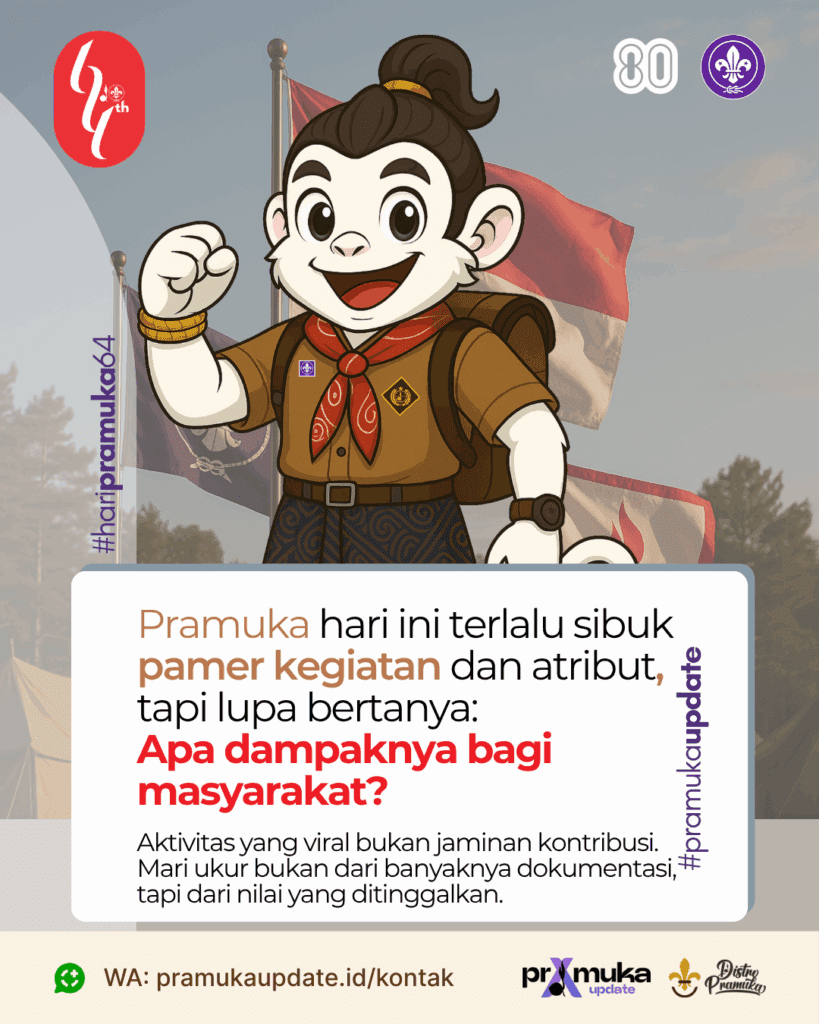 Pramuka Hari Ini: Antara Pamer Atribut dan Dampak Nyata bagi Masyarakat 2 Pramuka Hari Ini
