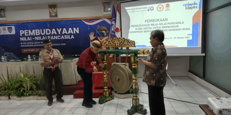 Pelatihan Pembudayaan Nilai-Nilai Pancasila Era Digital: BPIP dan Pramuka DIY Ciptakan Kader Penggerak Muda 7 Pelatihan Pembudayaan Nilai-Nilai Pancasila Era Digital: BPIP dan Pramuka DIY Ciptakan Kader Penggerak Muda