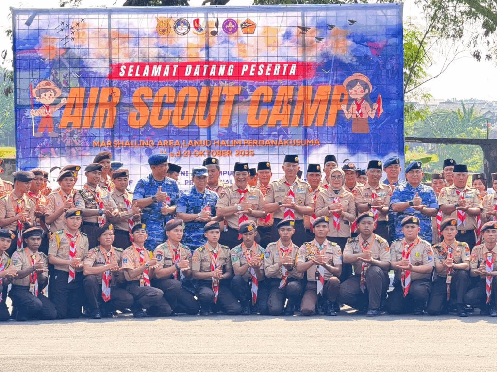 KAPUSTERAU BUKA AIR SCOUT CAMP TAHUN 2025 DI LANUD HALIM PERDANAKUSUMA 5 image 3 AIR SCOUT CAMP