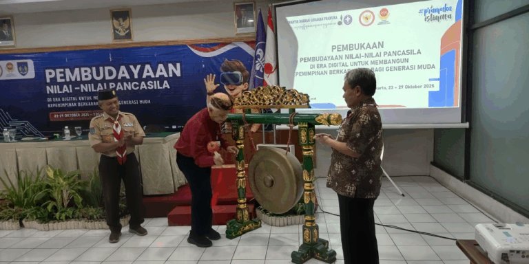 Pelatihan Pembudayaan Nilai-Nilai Pancasila Era Digital: BPIP dan Pramuka DIY Ciptakan Kader Penggerak Muda 1 Pelatihan Pembudayaan Nilai-Nilai Pancasila Era Digital: BPIP dan Pramuka DIY Ciptakan Kader Penggerak Muda