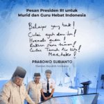 Pesan Khusus bagi Murid dan Guru Indonesia