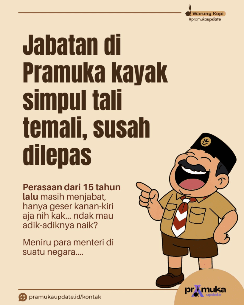 Jabatan Di Pramuka Kayak Simpul Tali Temali